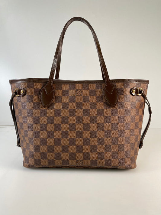 【中古品】【レディース】 LOUIS VUITTON ルイ・ヴィトン N41359 ダミエ・ネヴァーフルPM トートバッグ 179-241125-me-19-min カラー：ブラウン 万代Net店