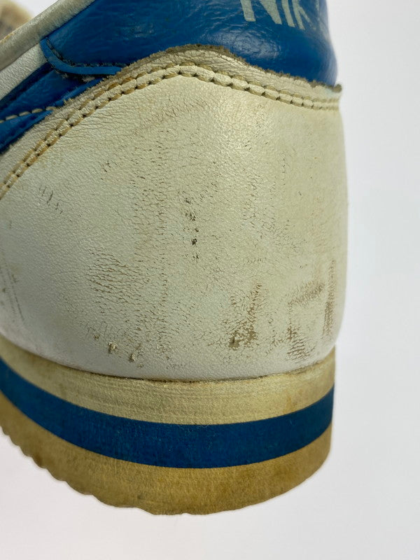 【現状渡し品】【メンズ】 NIKE ナイキ S17459 USA製 80S VINTAGE LEATHER CORTEZ 靴 シューズ スニーカー 160-241124-AS-31-min カラー：ホワイト/ブルー 万代Net店