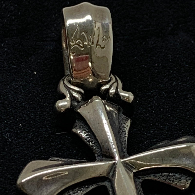 【中古品】【メンズ】 BILL WALL LEATHER ビルウォールレザー 2005 CROSS PENDANT LARGE クロス ペンダントトップ 192-241128-me-06-min カラー：シルバー 万代Net店