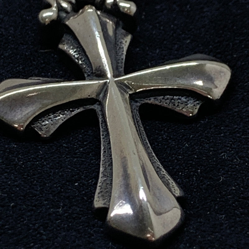 【中古品】【メンズ】 BILL WALL LEATHER ビルウォールレザー 2005 CROSS PENDANT LARGE クロス ペンダントトップ 192-241128-me-06-min カラー：シルバー 万代Net店