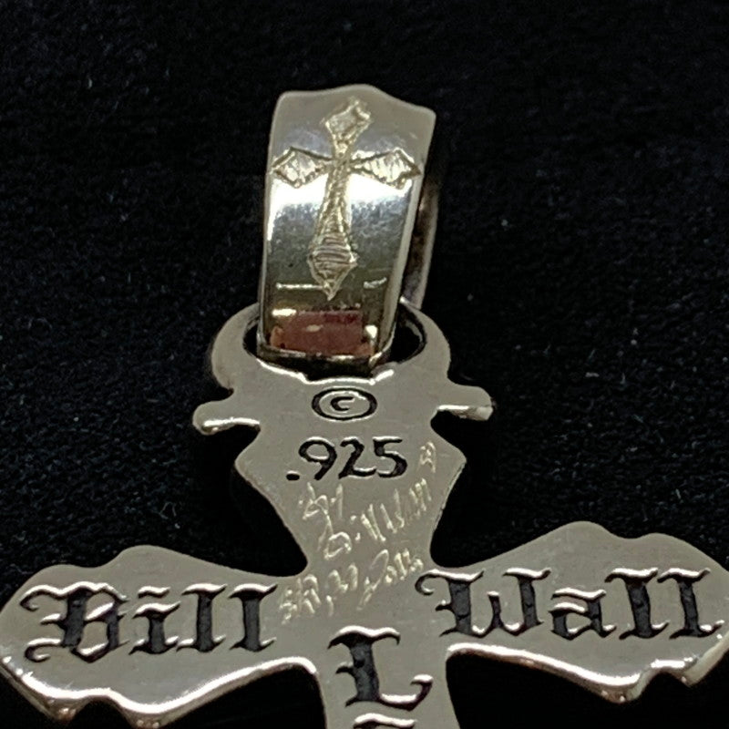 【中古品】【メンズ】 BILL WALL LEATHER ビルウォールレザー 2005 CROSS PENDANT LARGE クロス ペンダントトップ 192-241128-me-06-min カラー：シルバー 万代Net店