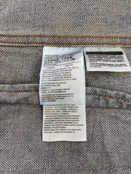 【中古品】【レディース】 Levi's リーバイス DENIM JACKET MADE&CRAFTED 67485 メイド アンド クラフテッド デニム ジャケット レディース アウター 169-260322-em-38-min サイズ：S カラー：インディゴブルー 万代Net店