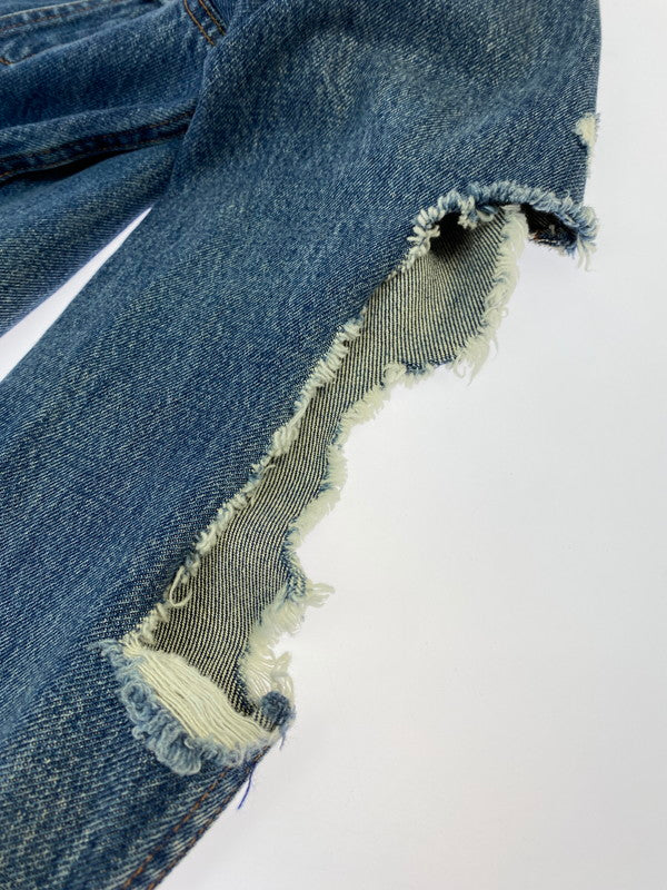 【中古品】【レディース】 Levi's リーバイス DENIM JACKET MADE&CRAFTED 67485 メイド アンド クラフテッド デニム ジャケット レディース アウター 169-260322-em-38-min サイズ：S カラー：インディゴブルー 万代Net店