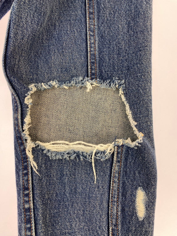 【中古品】【レディース】 Levi's リーバイス DENIM JACKET MADE&CRAFTED 67485 メイド アンド クラフテッド デニム ジャケット レディース アウター 169-260322-em-38-min サイズ：S カラー：インディゴブルー 万代Net店