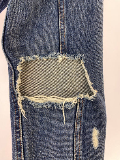【中古品】【レディース】 Levi's リーバイス DENIM JACKET MADE&CRAFTED 67485 メイド アンド クラフテッド デニム ジャケット レディース アウター 169-260322-em-38-min サイズ：S カラー：インディゴブルー 万代Net店