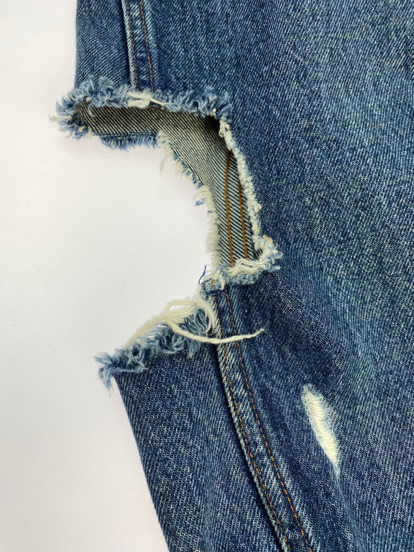 【中古品】【レディース】 Levi's リーバイス DENIM JACKET MADE&CRAFTED 67485 メイド アンド クラフテッド デニム ジャケット レディース アウター 169-260322-em-38-min サイズ：S カラー：インディゴブルー 万代Net店