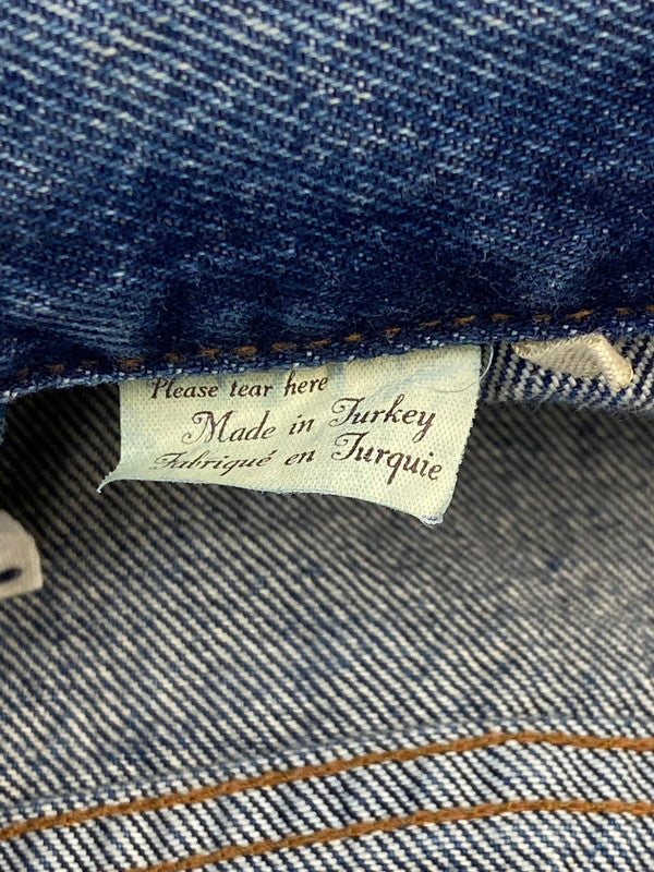 【中古品】【レディース】 Levi's リーバイス DENIM JACKET MADE&CRAFTED 67485 メイド アンド クラフテッド デニム ジャケット レディース アウター 169-260322-em-38-min サイズ：S カラー：インディゴブルー 万代Net店