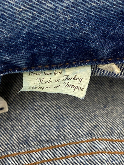 【中古品】【レディース】 Levi's リーバイス DENIM JACKET MADE&CRAFTED 67485 メイド アンド クラフテッド デニム ジャケット レディース アウター 169-260322-em-38-min サイズ：S カラー：インディゴブルー 万代Net店
