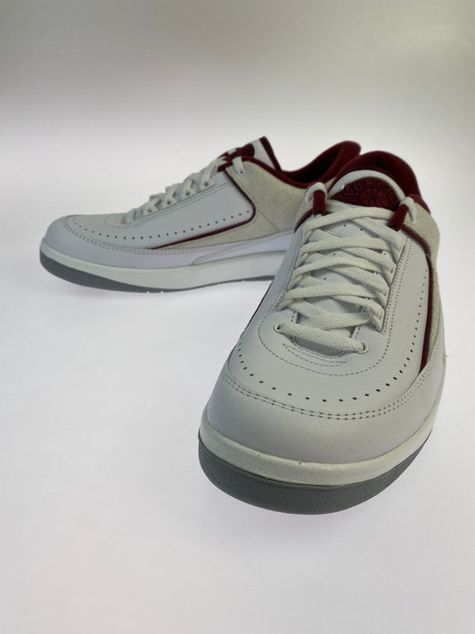 【中古美品】【メンズ】 NIKE ナイキ AIR JORDAN 2 RETRO LOWCHERRYWOOD DV9956-103 エアージョーダン２ レトロ ロー チェリーウッド スニーカー 靴 160-241128-jt-06-min サイズ：US 11.5 29.5cm カラー：ホワイト/チェリーウッド RED 万代Net店