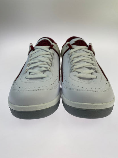 【中古美品】【メンズ】 NIKE ナイキ AIR JORDAN 2 RETRO LOWCHERRYWOOD DV9956-103 エアージョーダン２ レトロ ロー チェリーウッド スニーカー 靴 160-241128-jt-06-min サイズ：US 11.5 29.5cm カラー：ホワイト/チェリーウッド RED 万代Net店