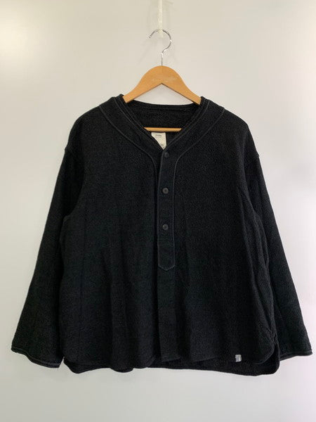 【中古品】【メンズ】 VISVIM ビズビム 22AW DUGOUT SHIRT L S (W L) 0122205011012 22年秋冬 ダグアウト シャツ ジャケット アウター 142-241126-em-09-min サイズ：2 カラー：ブラック 万代Net店