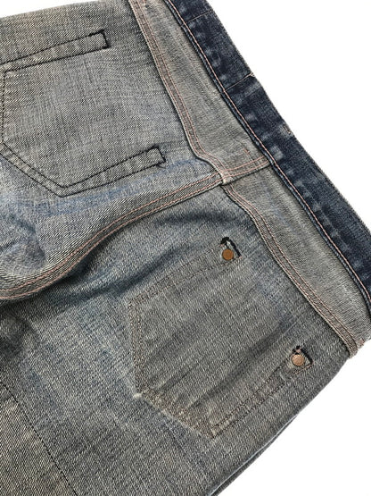 【中古品】【メンズ】 NEIGHBORHOOD ネイバーフッド 01SS SAVAGE DENIM PANTS サベージ デニム パンツ ボトムス 153-260918-rt-10-tagh サイズ：28/29 カラー：インディゴ 万代Net店