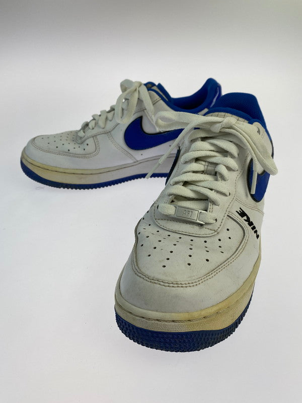 【中古品】【メンズ】 NIKE ナイキ AIR FORCE 1 LOW '07 DC8873-100 エアーフォース1 ロー スニーカー 靴 160-241128-jt-09-min サイズ：US 7.5 25.5cm カラー：WHITE/ROYAL 万代Net店