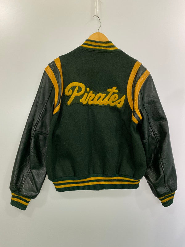 【中古品】【メンズ】  A&B SPORTING GOODS 50's STADIUM JACKET スタジアムジャケット アウター 146-241202-yn-14-min サイズ：38 カラー：ダークグリーン 万代Net店