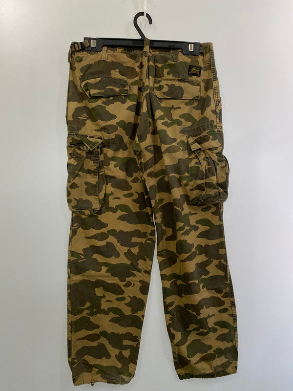 【中古品】【メンズ】 A BATHING APE アベイシングエイプ 1ST CAMO CARGO PANTS 1930-152-001 カモ カーゴパンツ ボトムス 153-241129-yn-05-min サイズ：M カラー：カモフラージュ 万代Net店