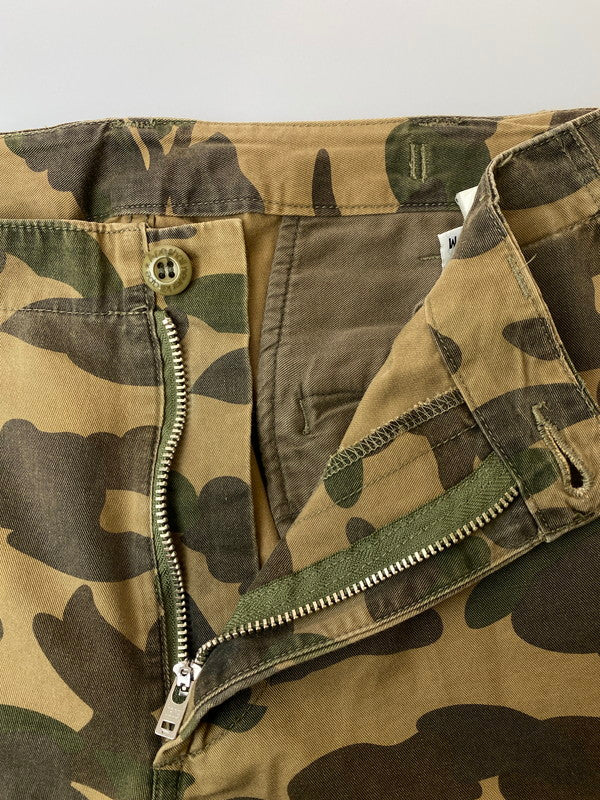 【中古品】【メンズ】 A BATHING APE アベイシングエイプ 1ST CAMO CARGO PANTS 1930-152-001 カモ カーゴパンツ ボトムス 153-241129-yn-05-min サイズ：M カラー：カモフラージュ 万代Net店