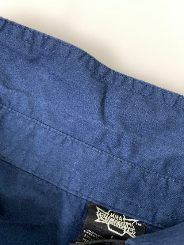 【中古品】【メンズ】 MMA ELITE L/S SHIRT ロングスリーブシャツ 長袖シャツ トップス 146-241129-yn-34-min サイズ：L カラー：ネイビー 万代Net店