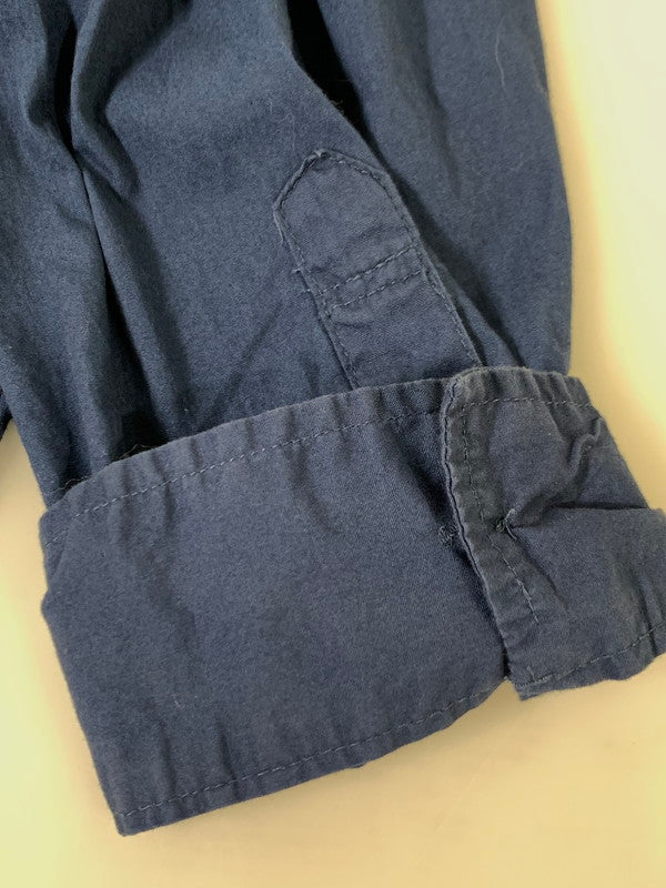 【中古品】【メンズ】 MMA ELITE L/S SHIRT ロングスリーブシャツ 長袖シャツ トップス 146-241129-yn-34-min サイズ：L カラー：ネイビー 万代Net店