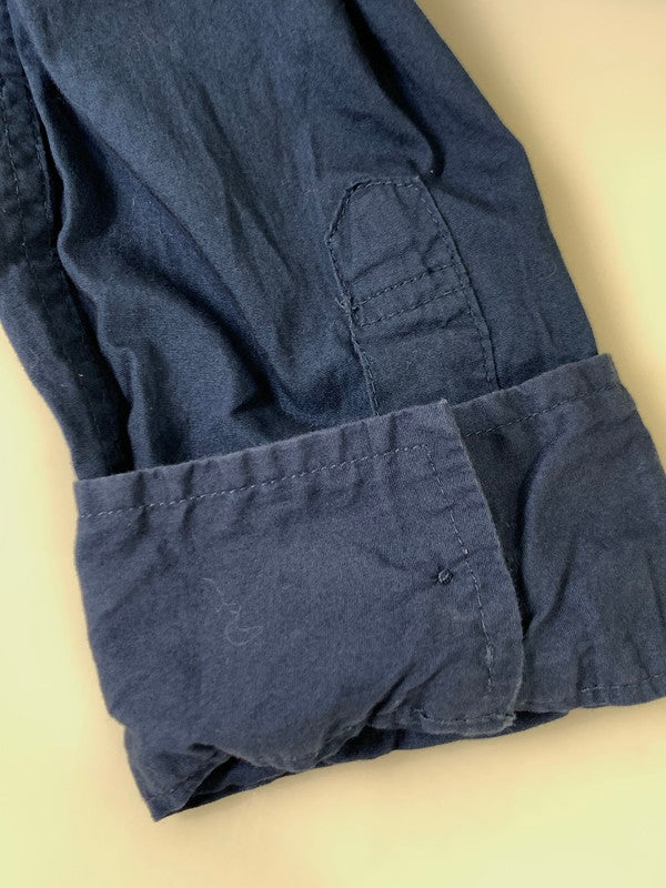 【中古品】【メンズ】 MMA ELITE L/S SHIRT ロングスリーブシャツ 長袖シャツ トップス 146-241129-yn-34-min サイズ：L カラー：ネイビー 万代Net店