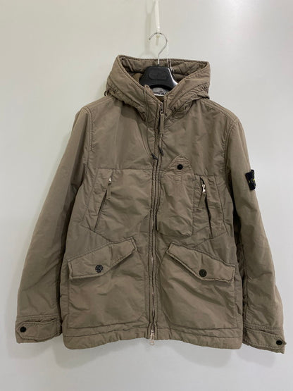 【中古品】【メンズ】 STONE ISLAND ストーンアイランド 731540931 DAVID LIGHT TC JACKET ジャケット アウター 141-241125-me-27-min サイズ：M カラー：ベージュ系 万代Net店