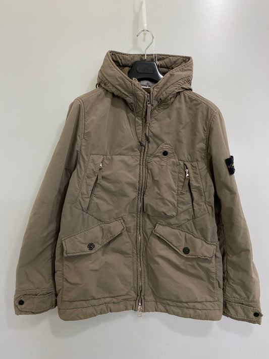 【中古品】【メンズ】 STONE ISLAND ストーンアイランド 731540931 DAVID LIGHT TC JACKET ジャケット アウター 141-241125-me-27-min サイズ：M カラー：ベージュ系 万代Net店