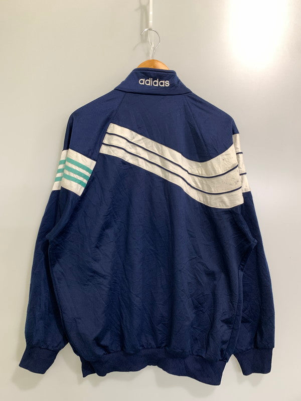 【中古品】【メンズ】 adidas アディダス 80-90's TRACK JACKET トラックジャケト ジャージ アウター 146-241129-yn-23-min カラー：ネイビー 万代Net店