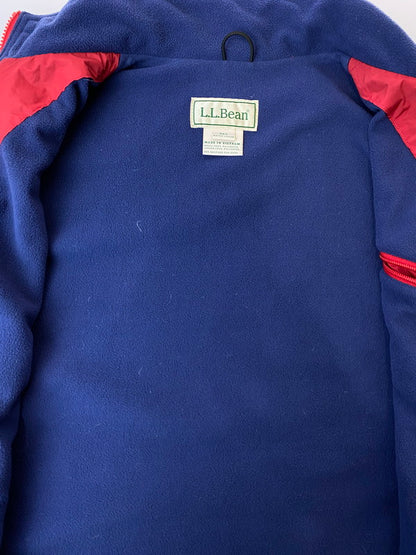 【中古品】【メンズ】 L.L.Bean エルエルビーン LOVELL MICROFLEECE LINED JACKET 3575-4040 ラヴェルマイクロフリースラインドジャケット 裏フリース メンズ アウター 上着 144-241128-em-07-min サイズ：XL カラー：レッド 万代Net店