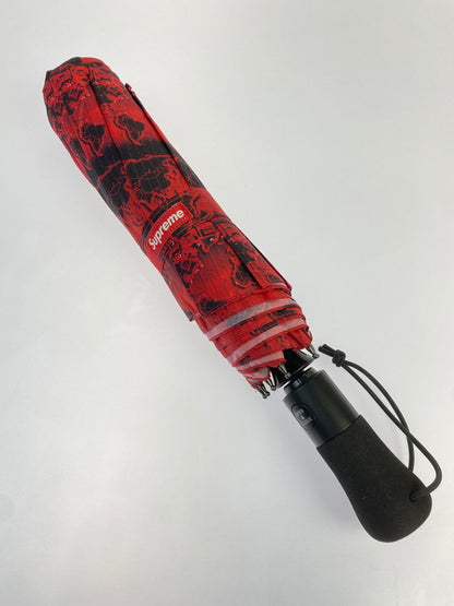 【中古美品】【メンズ/レディース】 SUPREME × SHEDRAIN シュプリーム シェッドレイン WORLD FAMOUS UMBRELLA ワールドフェイマス アンブレラ 折りたたみ傘 149-260420-KS-01-min サイズ：畳んだ状態38×8 カラー：レッド/ブラック 万代Net店