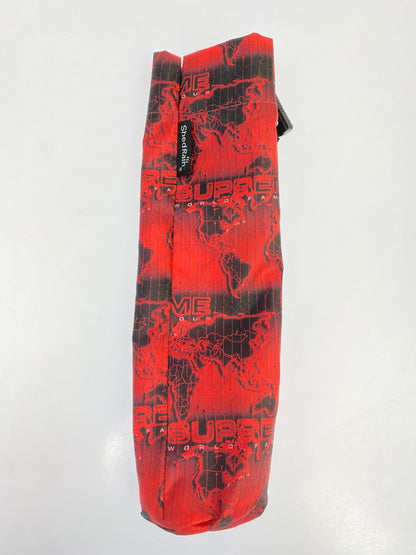 【中古美品】【メンズ/レディース】 SUPREME × SHEDRAIN シュプリーム シェッドレイン WORLD FAMOUS UMBRELLA ワールドフェイマス アンブレラ 折りたたみ傘 149-260420-KS-01-min サイズ：畳んだ状態38×8 カラー：レッド/ブラック 万代Net店