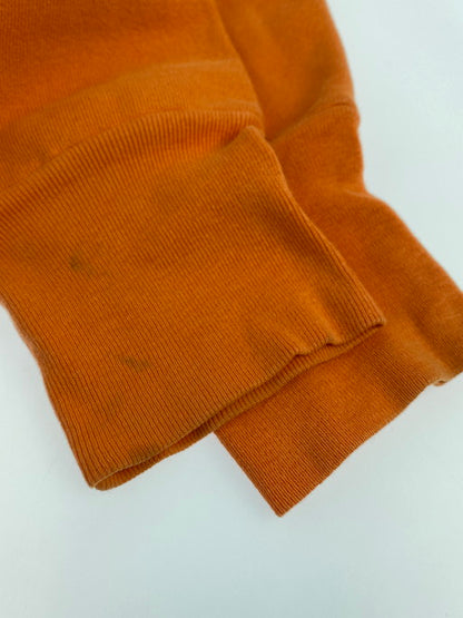 【中古品】【メンズ】 UNITED SPORTS ユナイテッドスポーツ USA製 90S PARODY HOODED SWEATSHIRT プルオーバーパーカー 146-241204-AS-16-min サイズ：M カラー：オレンジ 万代Net店