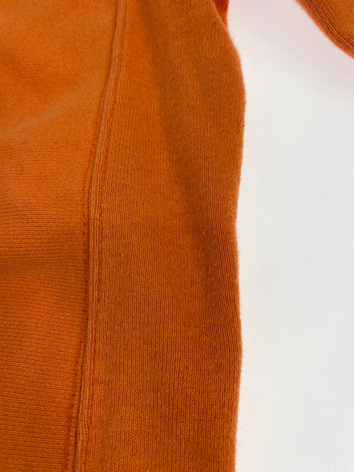 【中古品】【メンズ】 UNITED SPORTS ユナイテッドスポーツ USA製 90S PARODY HOODED SWEATSHIRT プルオーバーパーカー 146-241204-AS-16-min サイズ：M カラー：オレンジ 万代Net店