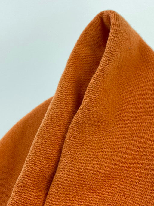 【中古品】【メンズ】 UNITED SPORTS ユナイテッドスポーツ USA製 90S PARODY HOODED SWEATSHIRT プルオーバーパーカー 146-241204-AS-16-min サイズ：M カラー：オレンジ 万代Net店