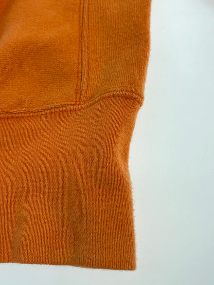 【中古品】【メンズ】 UNITED SPORTS ユナイテッドスポーツ USA製 90S PARODY HOODED SWEATSHIRT プルオーバーパーカー 146-241204-AS-16-min サイズ：M カラー：オレンジ 万代Net店