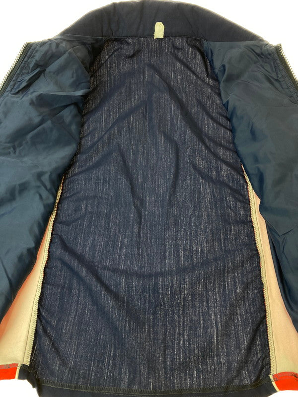 【中古品】【メンズ】  USED TALON＆RIRI ZIPPER TRACK JACKET ユーズド タイロン＆リリ ジッパー トラックジャケット アウター  146-241203-jt-16-min サイズ：52 カラー：ネイビー/レッド 万代Net店