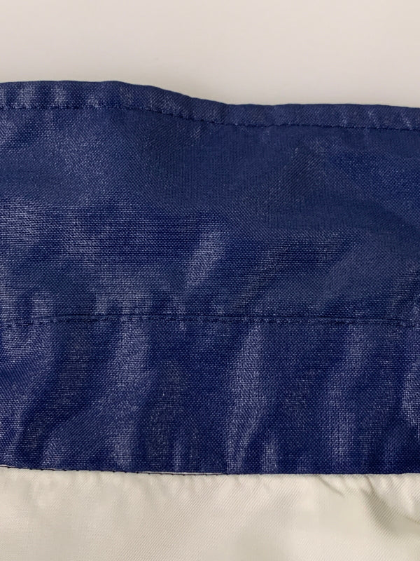 【中古品】【メンズ】 OLD DESCENTE オールド デサント THE BEST 90's NYLON STADIUM JACKET 90年代 ナイロン スタジアムジャケット ライトアウター 146-260617-yn-16-min サイズ：M カラー：ネイビー 万代Net店