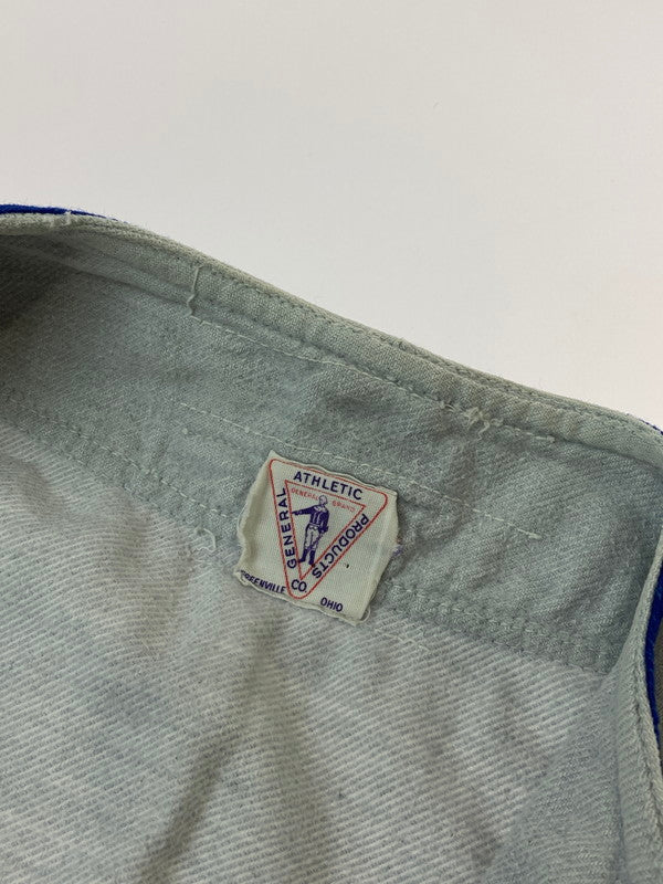 【中古品】【メンズ】 GENERAL ATHLETIC PRODUCTS ジェネラルアスレチック プロデュース 40’S BASEBALL SHIRT 40年代ベースボールシャツ トップス 146-241203-jt-08-min サイズ：サイズ不明 カラー：ライトブルー 万代Net店