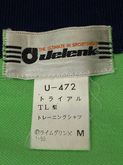 【中古品】【メンズ】  JELENK 旧ASICS 70’S TRACK JACKET ジェレンク 旧アシックス 70年代 トラックジャケット トップス ジャージ 146-241203-jt-14-min サイズ：M カラー：ライムグリーン 万代Net店