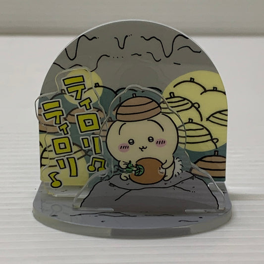 【中古品】 ちいかわ うさぎ どんぐりDJ アクリルスタンド アクリルパネル ちいかわジオラマアクリルスタンド 039-260225-em-13-min 万代Net店