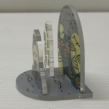 【中古品】 ちいかわ うさぎ どんぐりDJ アクリルスタンド アクリルパネル ちいかわジオラマアクリルスタンド 039-260225-em-13-min 万代Net店