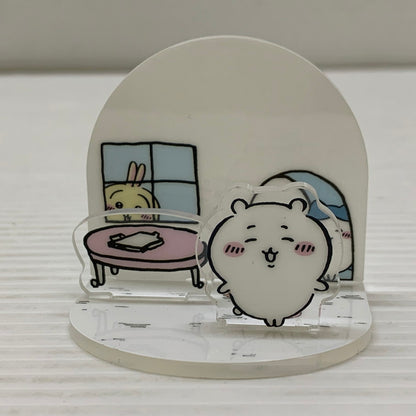 【中古品】 ちいかわ アクリルスタンド アクリルパネル ちいかわの家 ちいかわジオラマアクリルスタンド 039-260225-em-12-min 万代Net店