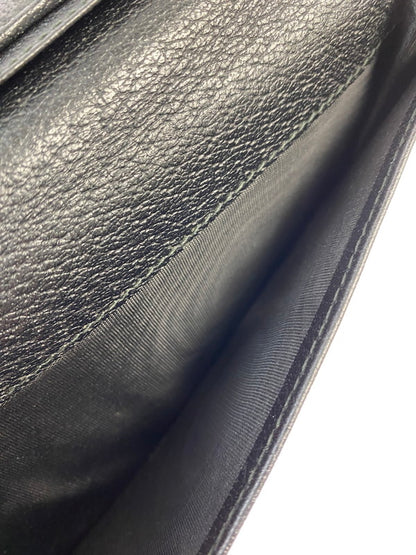 【中古品】【メンズ/レディース】 GUCCI グッチ LONG WALLET 459133 GGマーモント レザー ロングウォレット 長財布 札入れ 181-241204-yn-10-min カラー：ブラック 万代Net店