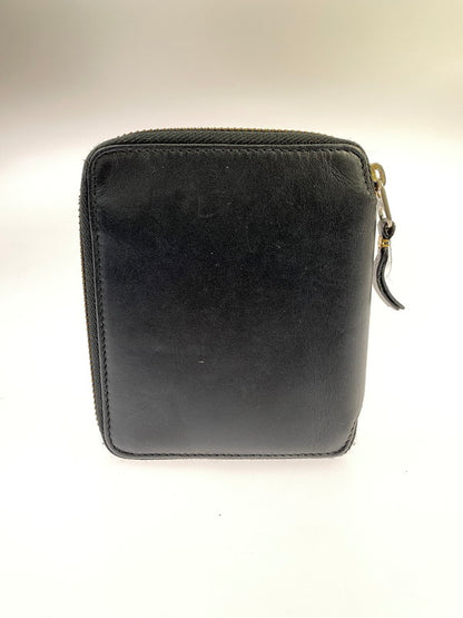 【中古品】【メンズ】 COMME des GARCONS コムデギャルソン ラウンドジップウォレット 二つ折り財布 201-241204-AS-60-min カラー：ブラック 万代Net店