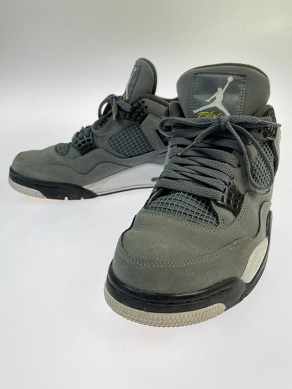 【中古品】【メンズ】 NIKE ナイキ AIR JORDAN 4 308497-007 エアジョーダン 4 スニーカー 靴 160-241204-yn-01-min サイズ：27.0cm US9 カラー：COOL GREY/CHROME-DARK CHARCOAL 万代Net店