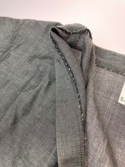 【中古品】【メンズ】 SOUTH2WEST8 サウスツーウエストエイト GL848 SIDE SLIT V NECK SHIRT Vネックシャツ 140-241202-cn-04-min サイズ：S カラー：グレー 万代Net店