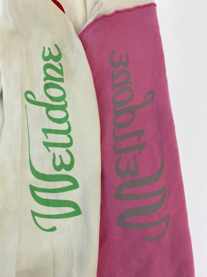 【現状渡し品】【メンズ】 WELLDONE ウェルダン WD-TP7-20-083-U-WH REMAKE LOGO LONG SLEEVE ロゴロングスリーブ トップス 142-241202-ks-03-min サイズ：S カラー：ホワイト 万代Net店