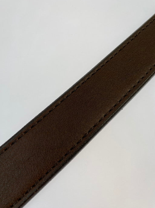 【中古品】【メンズ】  FREEWHEELERS-GREAT LAKES GMT.MFG.CO.- フリーホイーラーズ-グレイトレイクス 1937001 WOODSMAN BELT"DARK BROWN" ベルト 205-241207-AS-21-min サイズ：XL カラー：ブラウン 万代Net店