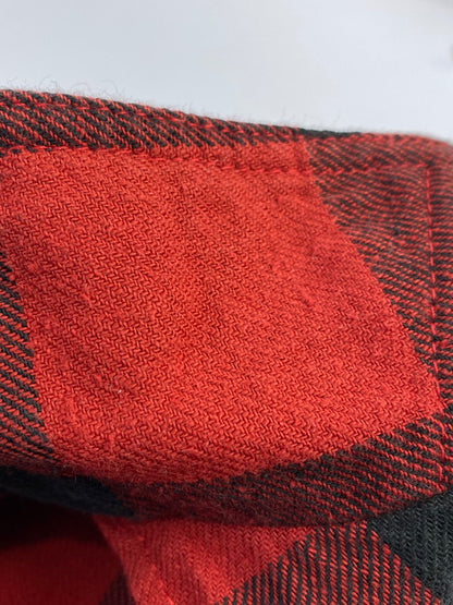 【中古品】【メンズ】 CHALLENGER チャレンジャー L S BUFFALO CHECK SHIRT 長袖シャツ チェックシャツ 142-241204-AS-2-min サイズ：S カラー：レッド/ブラック 万代Net店