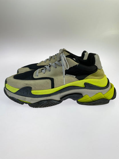 【中古品】【メンズ】 BALENCIAGA バレンシアガ 533888 TRIPLE S TRAINERS 靴 シューズ スニーカー 162-241207-AS-4-min サイズ：27.5cm カラー：グレー/ブラック/イエロー系 万代Net店