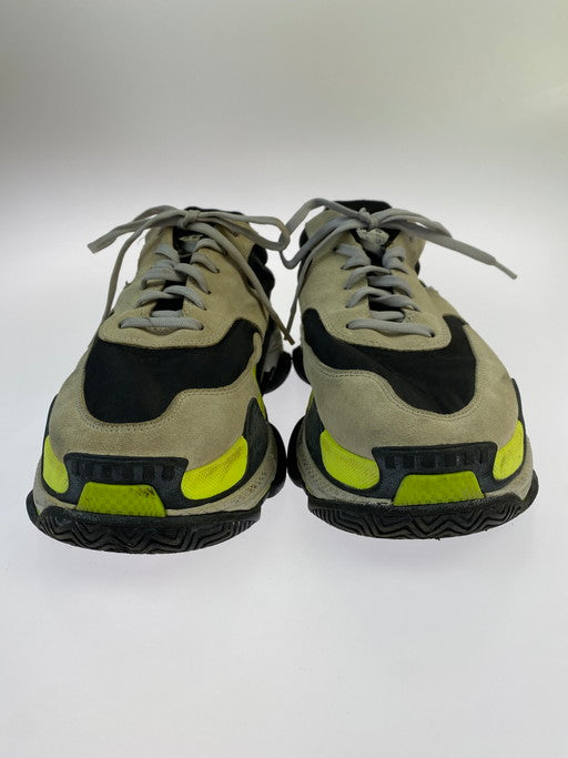 【中古品】【メンズ】 BALENCIAGA バレンシアガ 533888 TRIPLE S TRAINERS 靴 シューズ スニーカー 162-241207-AS-4-min サイズ：27.5cm カラー：グレー/ブラック/イエロー系 万代Net店