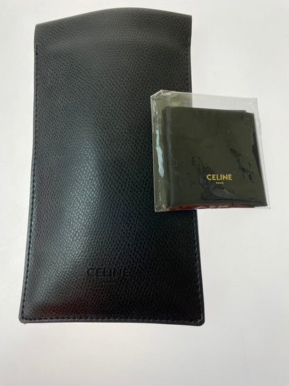 【中古品】【メンズ/レディース】 CELINE セリーヌ SUNGLASSES CL40061F ウェリントン ミラーサングラス アイウェア 183-241203-yn-02-min サイズ：53□16 150 カラー：ブラウン系 万代Net店